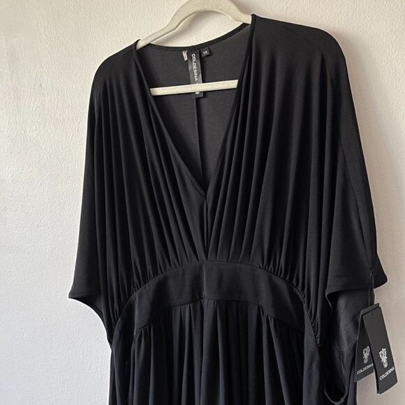 Coldesina Butterfly Plus Size Women's Kaftan - Picture 4 of 7